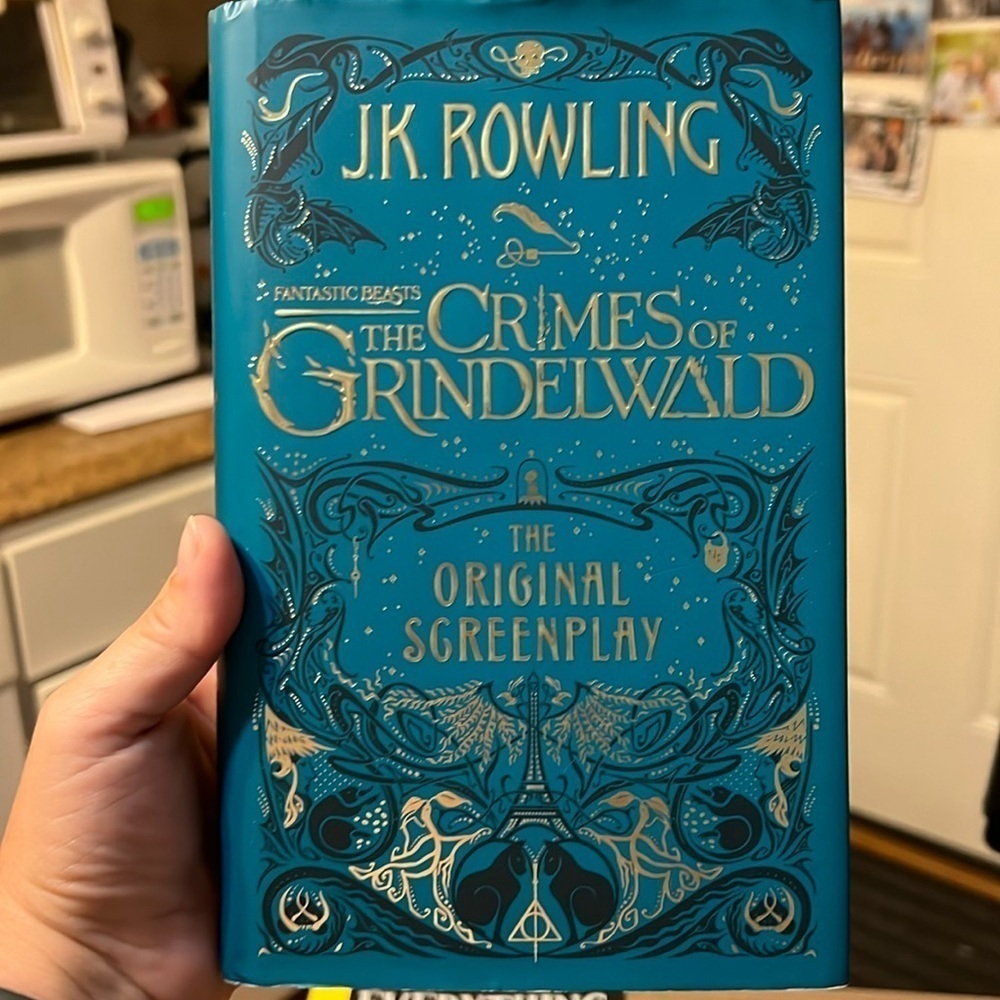 Fantastic Beasts Crimes of Grindwald screenplay hardcover
